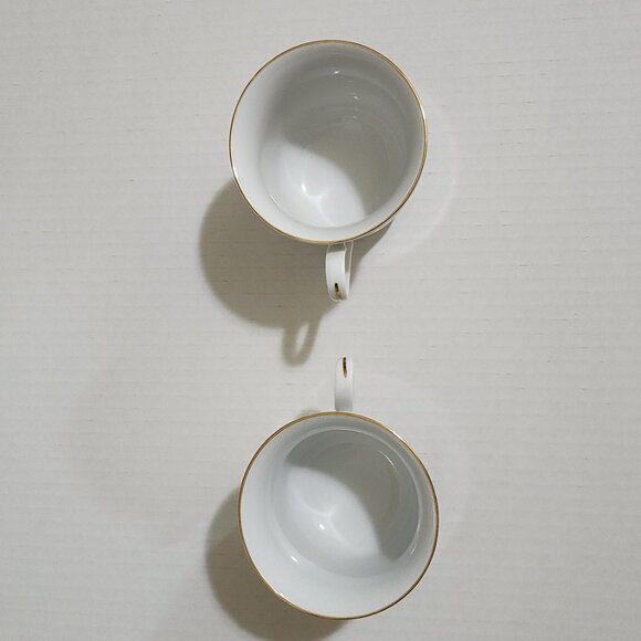 Crown Ming Fine China Jian Shiang Tranquility Footed Cup White Floral - Picture 7 of 8